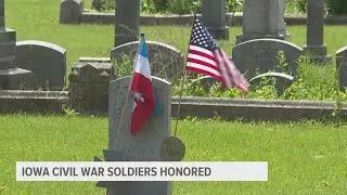 Iowa Civil War soldiers honored for Memorial Day