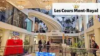Upscale Shopping Center in Downtown Montreal - Les Cours Mont-Royal! #downtownmontreal