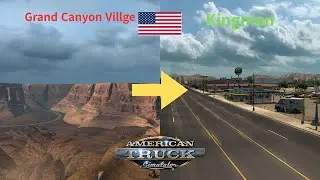 from grand canyon to kingman a majestic american western drive!