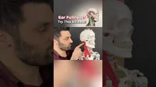 Full, Clogged EAR? Try this SCM Release! #earache #jawpain #neckpain #tmj #earpain #earpainrelief