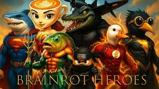 BRAINROT: DC EDITION 🦇⚡ | Official Music Video