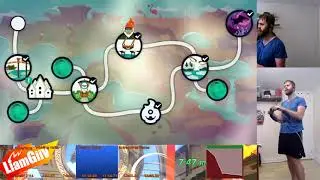Ring Fit Adventure Speedrun World 21 - 12:40.91  Intensity 30/Default/Intended