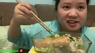 Đơn giản nhanh gọn lẹ với món bún thịt xào cho ngày cuối tuần 🥰🥰🥰