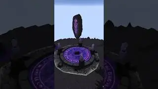 Huge Mystic Void Summoning Circle Minecraft | Minecraft Build Timelapse  #minecraftbuilds #minecraft