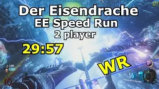 Der Eisendrache Easter Egg World Record Speed run coop Classic Gums 29:57