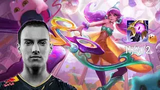Perkz C9 Stream - Gwen 11/4/2 Top vs Fiora Full Match - LCS