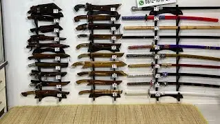 PROMO BELI 1 GRATIS 1 - KATANA PEDANG GOLOK PISAU DAN BONUS !!
