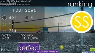 Kyonkichi plays - [osu!catch] yama - Mahi (Overdose)