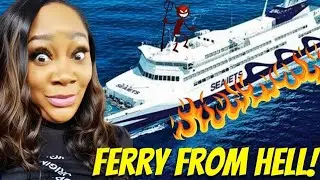 Ferry Ride From HELL!!! Ferry from Athens to Santorini Tips #santorini #seajets