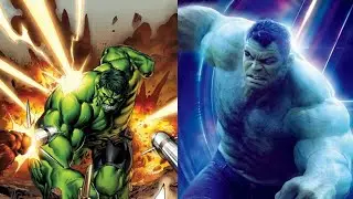 C&oacute;mic vs. Live Action: Hulk