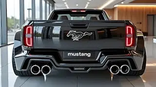 Muscle Car Power Pickup Utility 2026 Ford Mustang Truck!