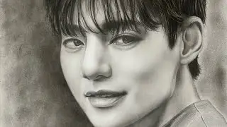 Drawing V -BTS // Kim Tae Hyung // Timelapse