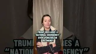 Трамп объявил &laquo;чрезвычайное положение в стране&raquo; из-за денег от венесуэльской нефти #Трамп #Венесу...