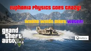 GTA 5 – Where Winds Meet Water | Extreme Helicopter Water Physics with Euphoria