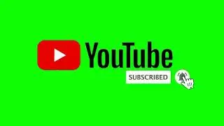 Free Green Screen Subscribe Button √ No Copyright