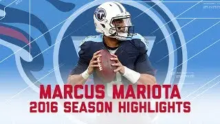 Marcus Mariota's Best Highlights from the 2016 Season | NFL