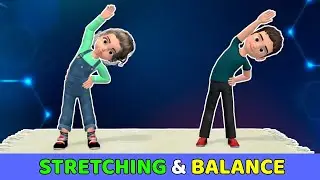 FULL BODY KIDS EXERCISE – STRETCHING & BALANCE