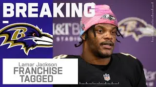 BREAKING NEWS: Ravens Place Franchise Tag on Lamar Jackson