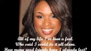 JENNIFER HUDSON I AM CHANGING LYRICS