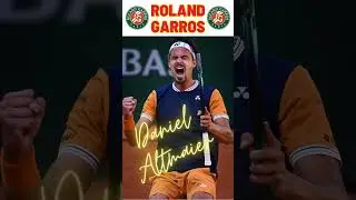 Tennis ATP Roland Garros 2023 Pictures you can feel 🔥 #shorts