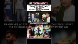 Virat Kohli doesn&rsquo;t need a fitness test, he set the standard! 🗿🔥