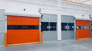 Puertas r&aacute;pidas enrollables industrial | Industrial rapid roll-up door