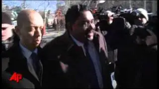 Raw Video: Raj Rajaratnam Arrives in Court