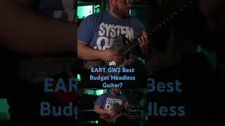 Eart GW2 best budget headless guitar for metal #guitar #guitarist #headlessguitars #metal