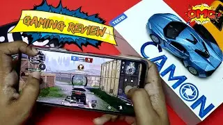 Tecno Camon 17 BGMI ,FREE FIRE, COD Gaming Test with FPS & Heating | Gyro, Graphics, Gameplay