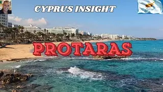 Golden Mile Protaras Cyprus - AMAZING Beachwalk