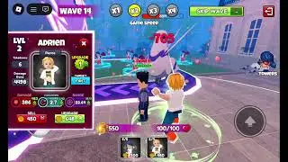 Miraculous ladybug and catnoir defense tower