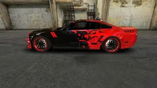 Dodge Challenger Hellcat SRT &bull; Kurup Movie Version)Street Racing The Rise Model (Mustang modified)