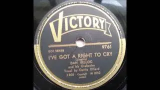 Dan Belloc and his orchestra - I've got a right to cry