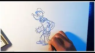 HOW TO DRAW POPEYE