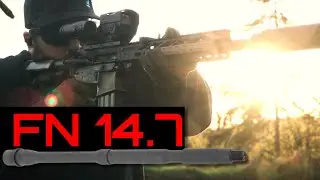 Лучший клон ствола M4 &mdash; FN 14,7 дюйма, хромированный ствол с пуговицами