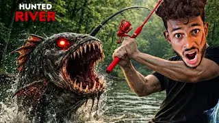 CHOTU FISHING ON MOST HUNTED RIVER | WE VISIT HUNTED RIVER OF MONSTER #factfireking 