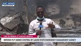 Inferno At Amuwo-Odofin Brought Under Control by Lagos State Emergency Management