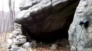 New Jersey's hidden Rock Shelter in the Ramapo Mountains