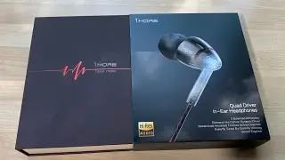 1MORE Quad Driver in-Ear Earphones Hi-Res High Fidelity Headphones