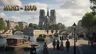 Paris 1800 | History Comes Alive &mdash; (AI Reconstruction)