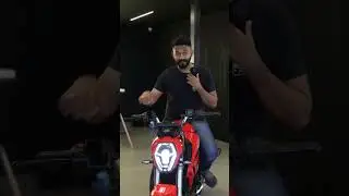 Revolt RV 400 an electric but makes exhaust noises!!!! #shorts