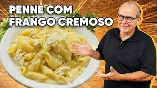 VOCÊ NÃO VAI ACREDITAR COMO ESSE MACARRÃO PENNE COM FRANGO É CREMOSO! INCRÍVEL! - CHEF TAICO