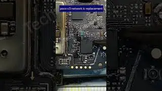 poco c3 network ic replacement mobile repairing tips and tricks #mobilerepairing