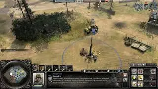 CoH2 PVP - 2v2 #1 - Hard Fought game [TH Comm]