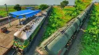 Superfast WAG9 Attack | High Speed Green Monster Haluing Loaded BTPN Oil Tanker Aggressive Skipping