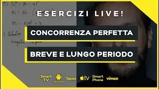 Esercizio di massimizzazione del profitto in concorrenza | Microeconomia (Economia Politica)