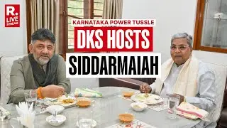 Karnataka Power Tussle LIVE: K'Taka CM Siddaramaiah And DK Shivakumar Meet Over Breakfast