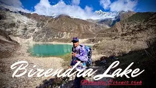 Birendra Lake on the Manaslu Circuit Trek|| Samagaun to Dharmashala