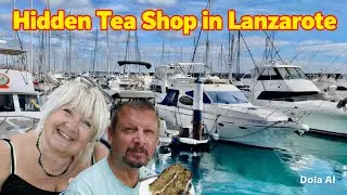 LANZAROTE ☀️ Stunning Marina & The BEST Homemade Cake 🍰 You’ll Ever See!