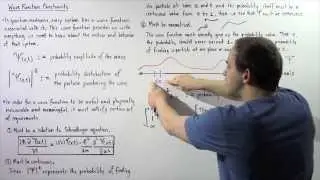 Wave Function Constraints and Normalization
